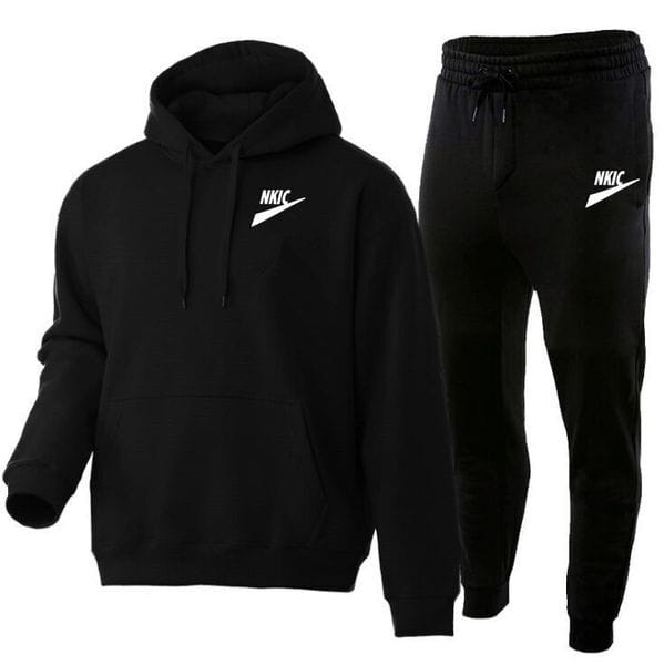 Color: Dark Grey 1 - Size: XS - Designer tracksuit Men's Tracksuit 2 Piece Set Black Jogging Suit Men Fashion Clothing Streetwear Clothes Sweat Suits Running Clothes Plus Size XS-3XL