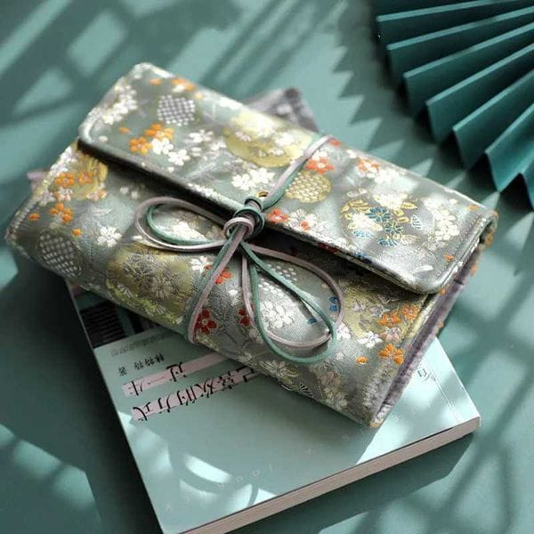 Luxury Fabric Design A6 A5 Looseleaf Notebooks Journals Spiral Binder Diary Notebook Agenda Planner 90 Sheets School Stationery X250825