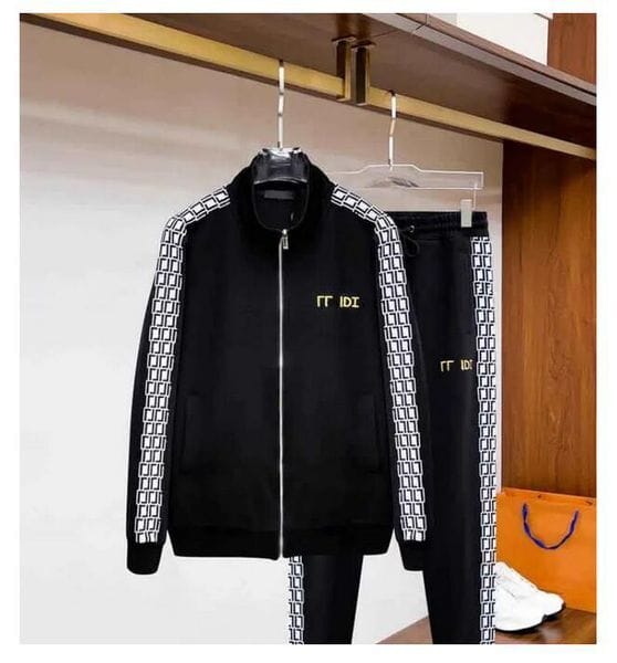 Color: Indigo - Size: 3XL - Men Sportswear Hoodie And Sweatshirts Black White Autumn Winter Jogger Sporting Suit Mens Sweat Suits Tracksuits Set Plus Size M-3XL
