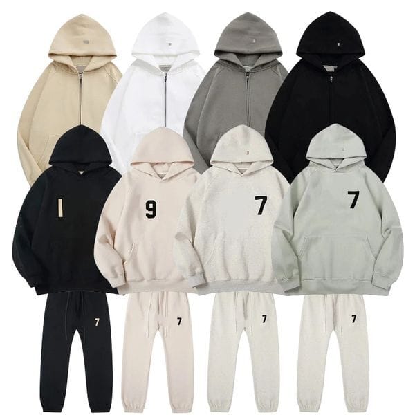 Color: A1 - Size: S - Designer Men's Tracksuits Autumn Hip-Hop Cotton Top Classic High-street Loose Set Causal Size S-XL