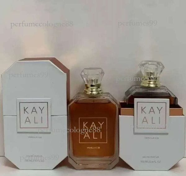 cologne perfume kayali Kayali Fleur Mesty Rose Royale 31 Vanilla 28 Perfume 100ml Eau De Woman Fragrance 3.4oz Long Lasting Smell Desigr Brand EDP Women Neutral