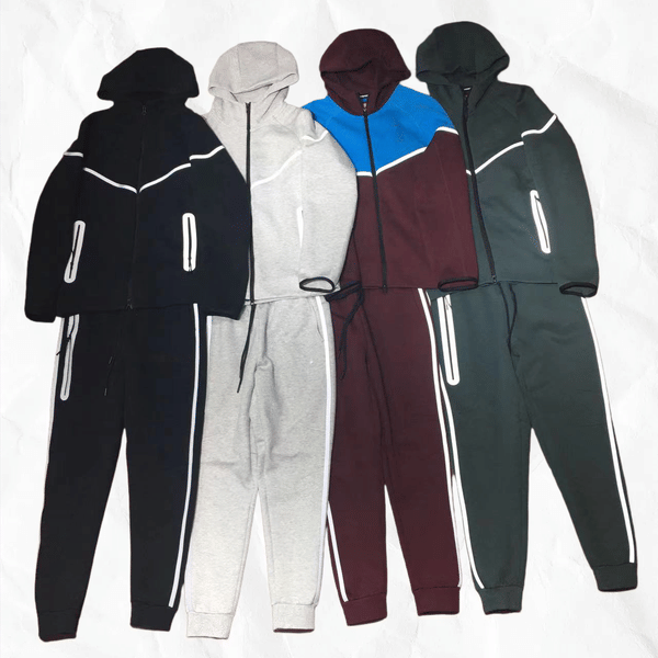 Color: Beige - Size: S - New style Nocta Hoodies Pants Tracksuits Jackets Tracksuit Tech fleece Full Zip Hooded Sweatshirt Loose Pants Man Black White Grey Techfleece asian size M-XXL