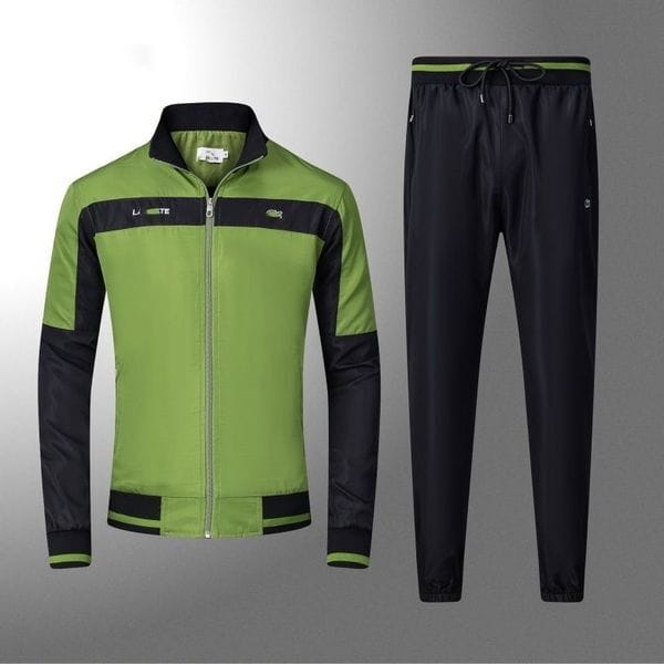 Color: Gold - Size: 2XL - Crocodile tracksuits Mens Hoodies Fleece Sports Jacket High Quality Zip Up Sweater Pants Sets Mens Womens Sports Jumper Trousers Running Joggers Sweatshirt Tops