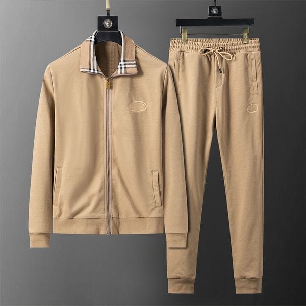 Color: Gray - Size: L - Men Tracksuits Fashion Jackets Suits Mens Hiphop Style Clothing Set Autumn Streetwear Winter Sportwear Coat Jogger Pants M-3XL