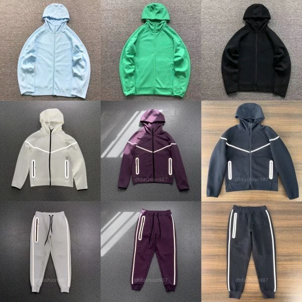 Color: Purple - Size: Asian size 2XL=US size XL - Mens Womens designer Hoodies Pants Tracksuits Jackets Tracksuit Tech fleece Full Zip Hooded Sweatshirt Loose Pants Man Black White Grey Techfleece Sports Suit