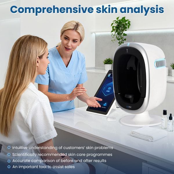 New Technology 3D Mirror Face Analysis Digital Digital Tester Big Data Management Skin Detector Analyzer Machine