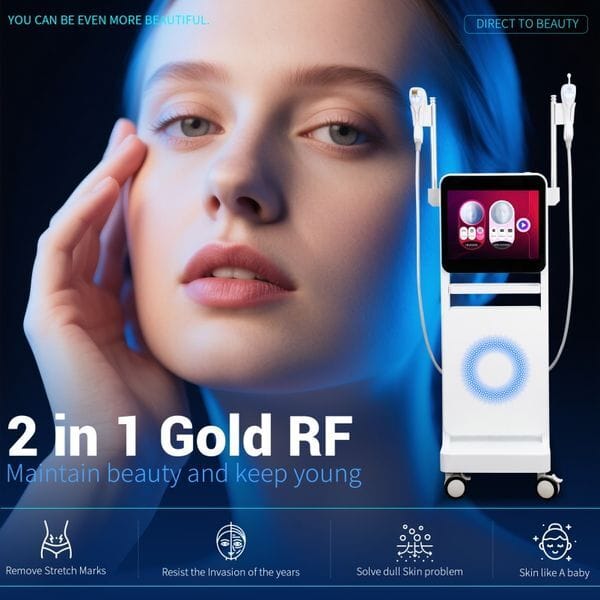 Best RF Microneedling Beauty Salon Anti-wrinkle Microneedle Rf Fractional Micro Needle Machine Portable Desktop
