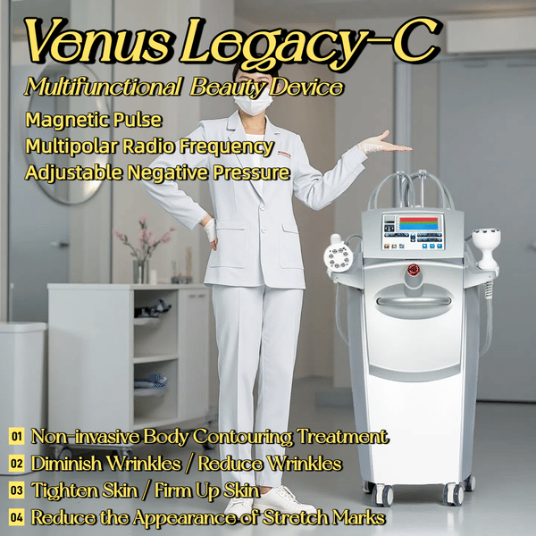 Hot VENUS LEGA-C 4D Magnetic Sculpting Multi-stage Radio Frequency Reduce Wrinkles Tighten Skin Reduce Fat Restore Postpartum Body And Fade Stretch Marks Equipment