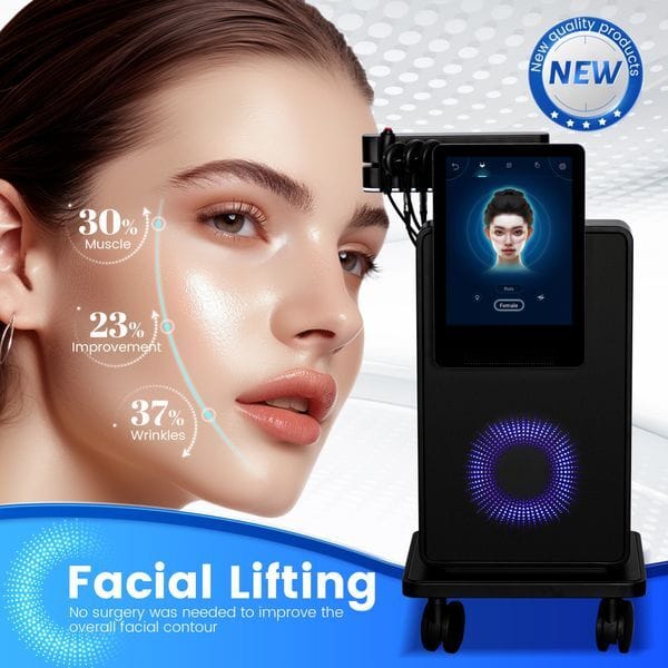 Myoslim Ems Magnetic Face Slimming Beauty Instrument, Lifting, Firming and Wrinkle Removal, Beauty Salon Uses Facial Shaping, Lifting and Firming Massager HOT
