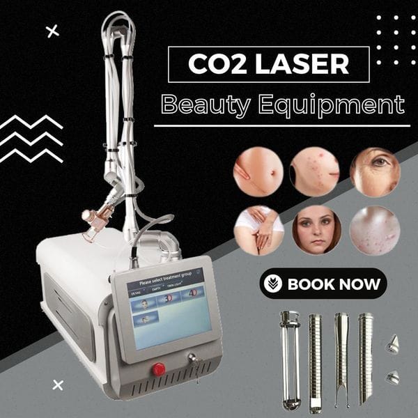 CO2 Laser Skin Rejuvenation Machine Acne Scar Removal Stretch Mark Reduction Wrinkle Treatment Vaginal Tightening Device For Beauty Salon And Dermatology Use