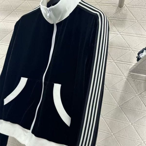 Color: M1 - Size: S - Men's sports suit two-piece jacket hooded sweatshirt sports suit designer fabric casual jacket long pants set