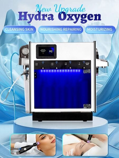 Professional Facial Lift Cleaning Water-based Exfoliation Skin Care Skin Grinding Oxygen Mmachine Beauty Equipment Salon