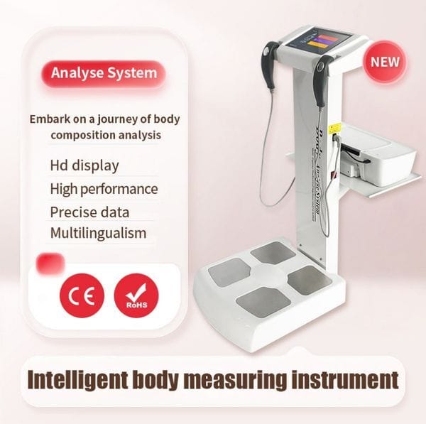 Intelligent Human Body Fat Scale Element Health Analyzer Printer Body Composition With Result Sheet Equipment