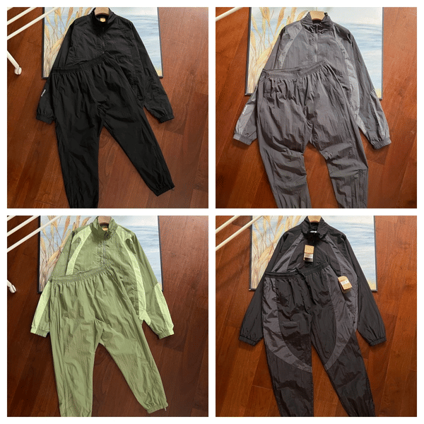 Color: Beige - Size: L - NOCTA Tech Fleece Tracksuits Designer Men Hoodies pant sports Pant 100% cotton Jogger suits zipper Thick sportswear sportsuit mens winter coat Man Jogger