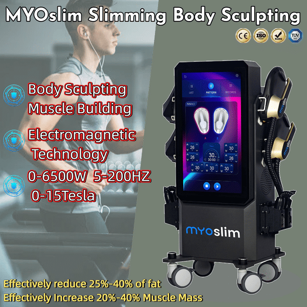 EMSzero Pro Body Sculpting EMS Sculpt Electro Magnetic Stimulation Weight Loss And Muscle Building Machine Fat Removal Body Contouring MYOslim Machine