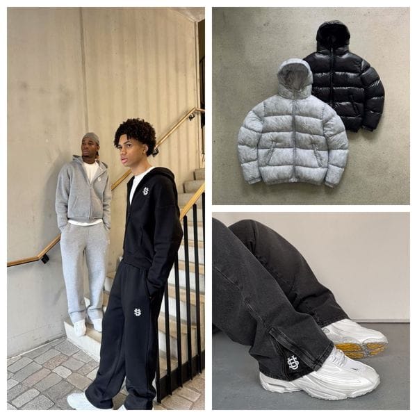 Color: DarkRed - Size: 2XL - SUVENE tracksuit men designer hoodie Y2K shorts Loose pants Embroidery Logo jacket Street shirt Leg Openings Wide jeans Sports women designer clothes coat
