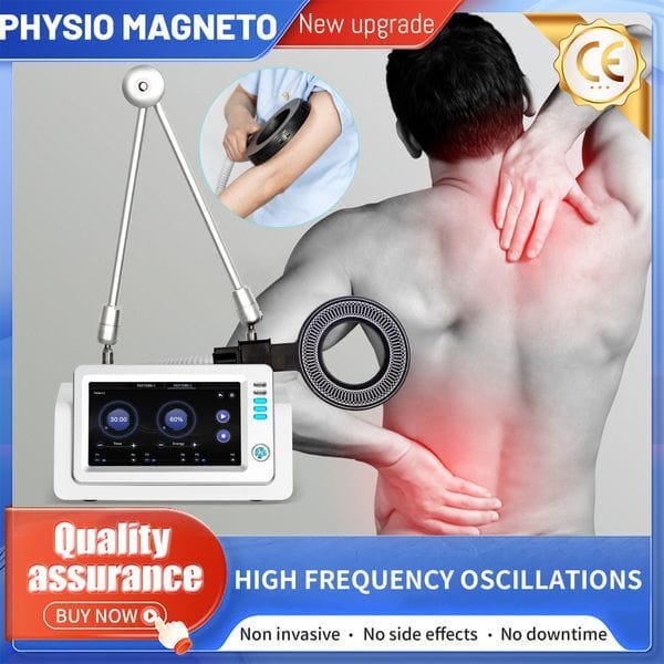 Portable Physio Magneto Therapy Device 360?&deg; Rotatable Bracket For Body Pain Relief Muscle Recovery Home Use Health Care Equipment