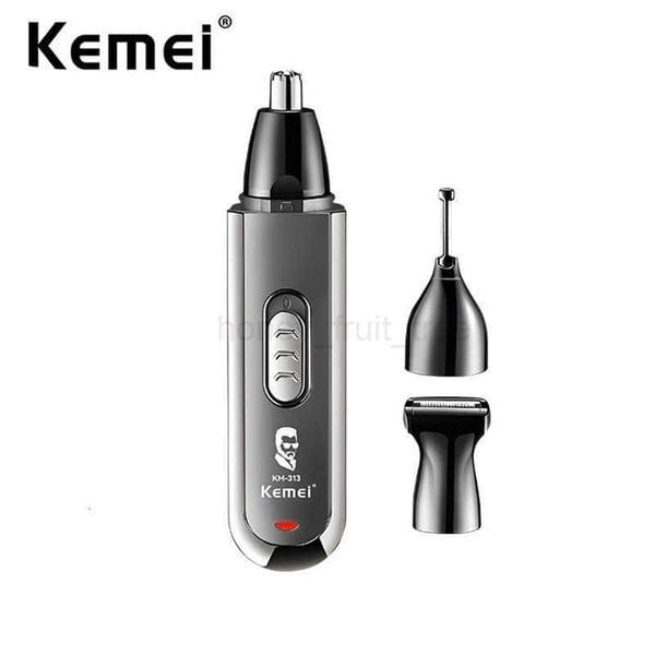 Kemei Multifunction Ear and Nose Hair Trimmer Eyebrow Facial Sideburns Hair Trimmer Men Body Grooming TYPEC USB Rechargeable T251030