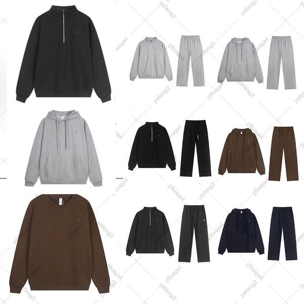 Color: Black-pants - Size: S - mens tracksuit designer tracksuit classic ao sports outdoor warm hooded sweatshirt zipper hooded jacket