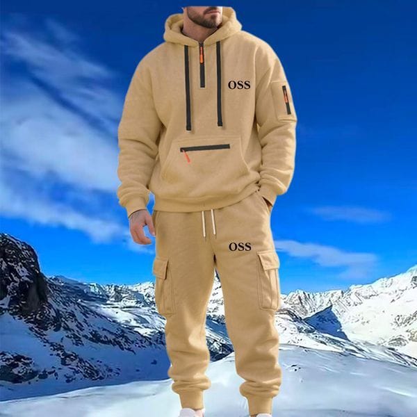Color: Khaki - Size: XL - Adult: yes - Tech Fleece Tracksuit designer tracksuit Mens Hoodies Pants Tracksuits Sports Jackets Space Trousers Womens Tracksuit techfleece Man Joggers