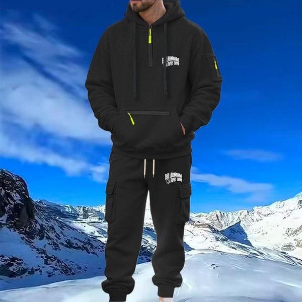 Color: Indigo - Size: 2XL - Adult: yes - Designer Mens Tracksuit Men Hoodies Luxury Classic Letter Prints Men Womens Pullover Sports Pants Two Piece Set Athleisure Hooded Sweater Sweatshirts Sweatsuit