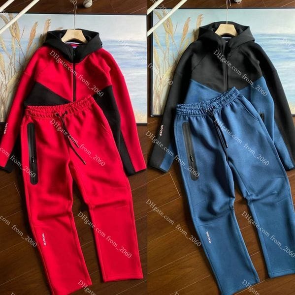 Color: 454-461-Khaki - Size: XL - Designer Hoodie Tech Fleece Men Jacket Sweatpants Set Asian Size Jogging Tracksuit Sportswear Zip Up Streetwear Casual Fashion Gym and Training 454+461