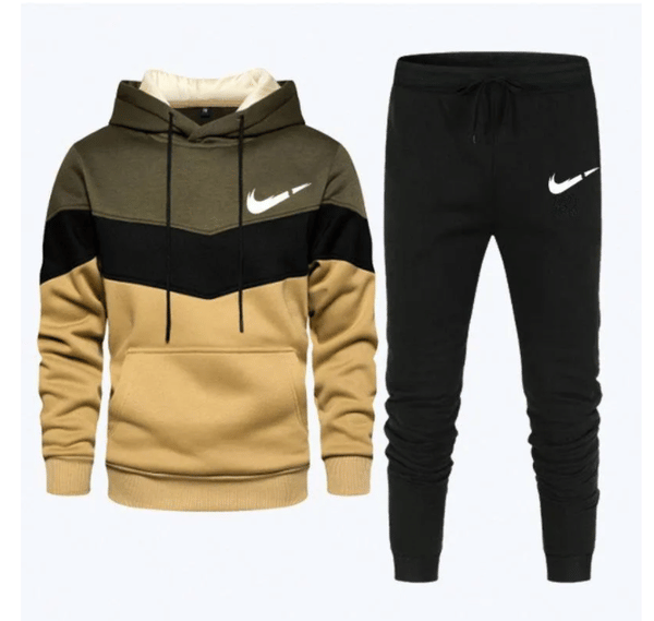 Color: Black - Size: 3XL - Adult: yes - designer mens tracksuits tech set two-piece tracksuit sport fitness suit running shirt pants quick-dry half zip jogger sportswear Asian Size
