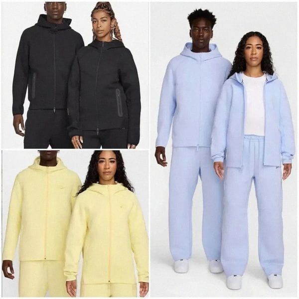 Color: Beige - Size: XL - nocta tech fleece Designer Mens Tracksuits Thin Zipper Jackets Sport Pants Sets Designer Woman Tuta Uomo Jogger Track Suits Hoodies sweatsuit Techfleece