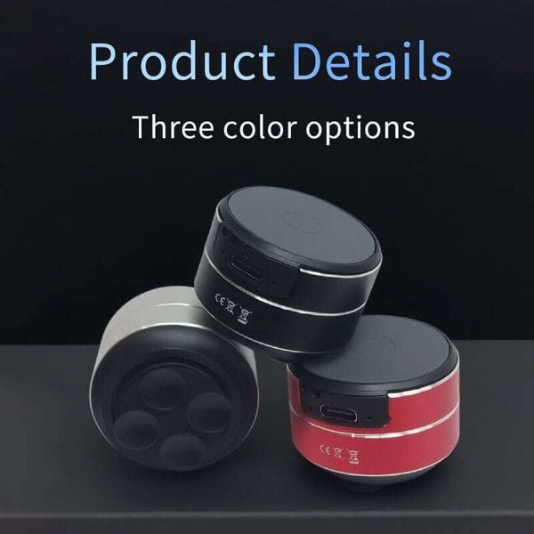 Es2401 Bone Conduction Resonance Aluminum Alloy High-Power Vibration Bluetooth Speaker High-Quality