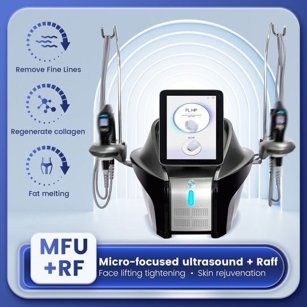 Professional HIFU Face Lifting Machine Anti-Aging Wrinkle Removal Device For Skin Tightening Facial Beauty Equipment Rejuvenation Treatment