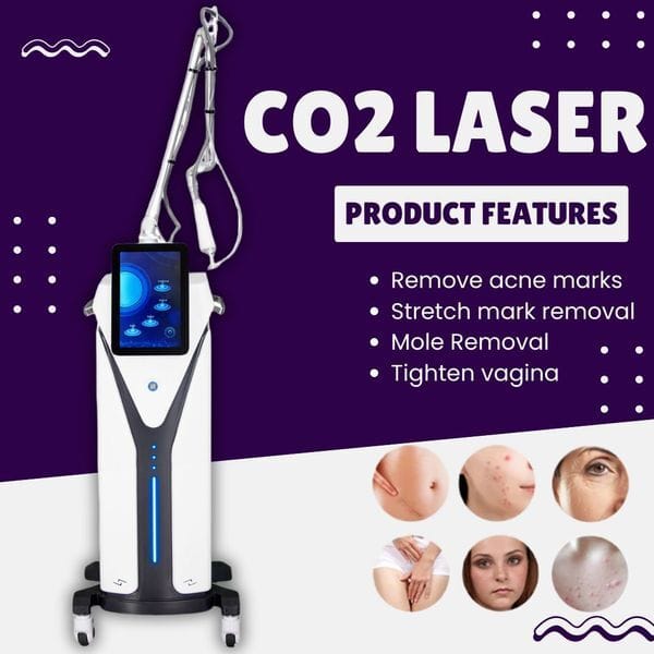 CO2 Fractional Laser Machine For Scar Removal Wrinkle Reduction Skin Resurfacing And Vaginal Tightening Professional Beauty Device For Salon And Clinic NEW
