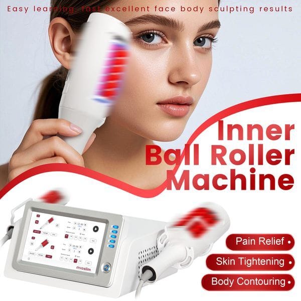 Professional Inner Ball Roller Machine MYOslim For Body Contouring Cellulite Reduction Deep Tissue Massage and Circulation Improvement Home Use