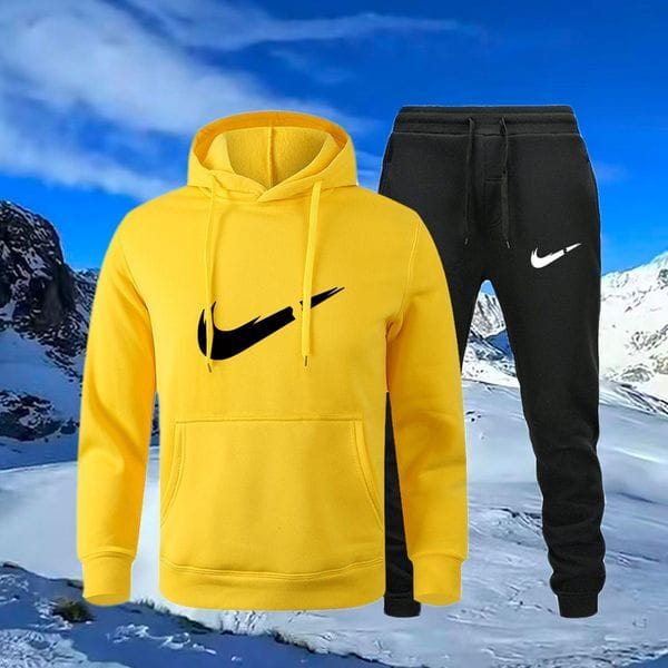Color: Green - Size: 2XL - Adult: yes - Fashion Men Tracksuit Clothes Sports Jogging Pants Coat Sweatshirt Sets Tracksuits Casual Hoodies Womens Jacket Sportswear Suit Sweatsuit Female