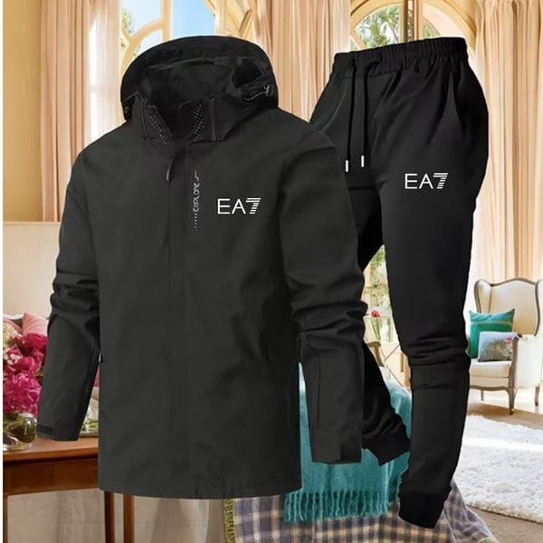 Color: Dark Grey - Size: 3XL - Adult: yes - Men Tracksuit Designer sweatsuit Thin Tech womens mens track suit 3XL Spring Autumn joggers jacket Two Piece Set Sports Long Sleeve clothes