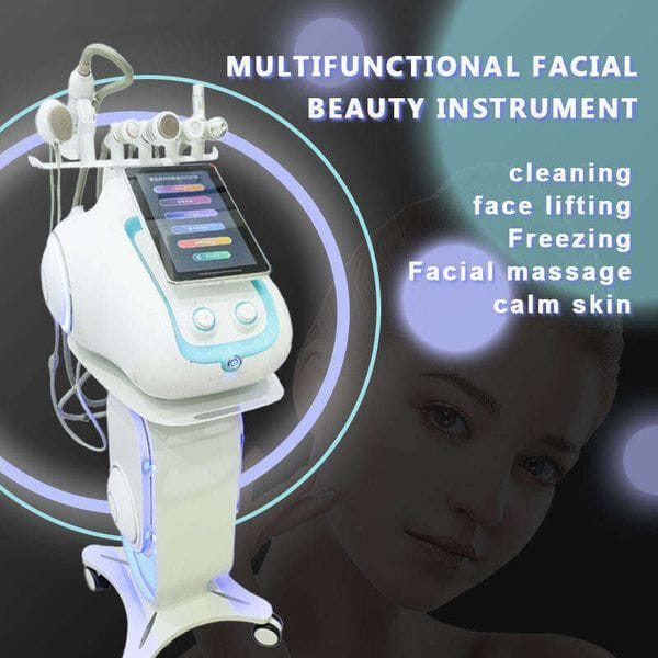 Professional Multifunctional Salon Equipment EVA Smart Beauty Cleaning Micro Bubble Beauty Deep Cleansing For Skin Car