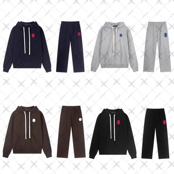 Color: N18-coffee hoodie - Size: M - Mens designer tracksuit classic tracksuits sweatpants mens set joggers men horse tracksuit designer sweatsuit