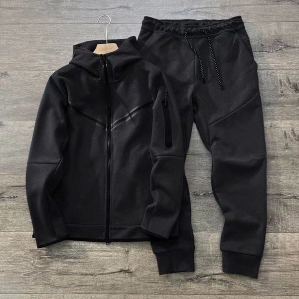Color: Suit - 17 - Size: 2XL - niketech fleece tracksuit niki tech Tracksuit Designer set Mens tracksuit sports tech fleece jogging suits running shirts quick dry sportswear soccer jersey M-2XL