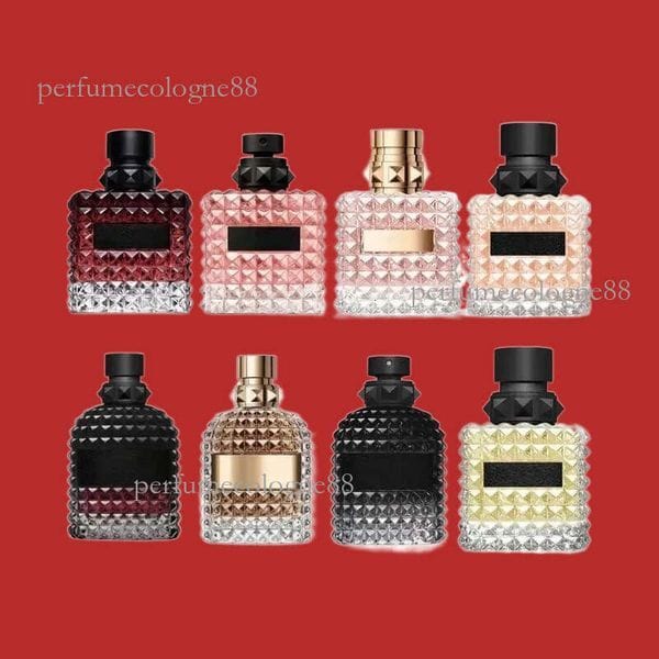 perfume Uomo Born in Roma intense Perfume Coral Fantasy The Gold Men Women fragrance Cologne 100ml Eau De Parfum Long Lasting Floral Spray US stock drop shipping 123a