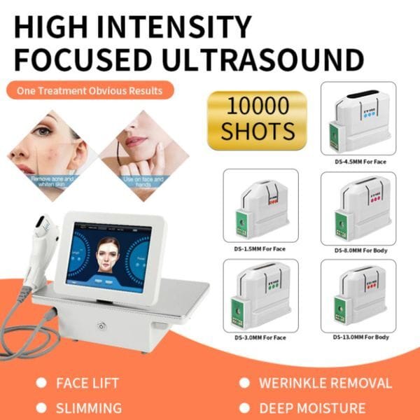 Beauty Equipment 2026 Hifu High Intensity Focused Ultrasound Lifting Tightening Beauty Machine Dhl377