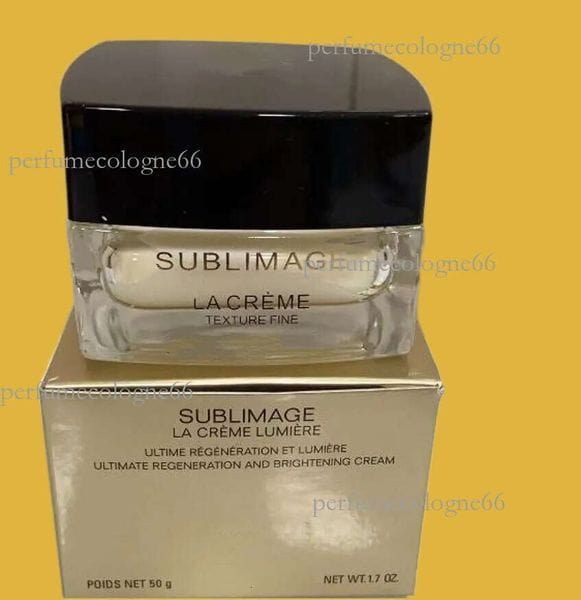 Color: White - perfume cologne parfum perfumes Foundation Primer luxury brand face cream Skincare LA CREME Golden Brick 50ml Whipped Facial Cream Anti-wrinkle Moisturizer