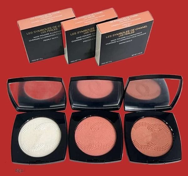 Color: Transparent - Makeup Highlighter OVERSIZE ILLUMINATING FACE Powder Highlighters pearl white warm gold PRECIOUS CORAL Silky Touch Glow Highlightering Face Cheek Cosmetics
