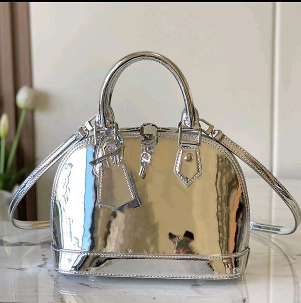 Color: 5#18cm - Adult: yes - Shoulder Bags Miroir Leather nano bag Shoulder Bag for Women Handbag Fashion Crossbody Bags Vintage Underarm Bag Square Satchel tote Ladies Handbag