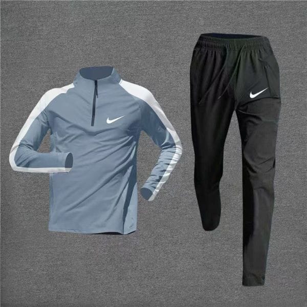 Color: Purple - Size: M - Niki tracksuit Designer men breathable sportswear basketball jogging suit fashionable and casual breathable pure cotton refreshing zipper clothes sports pants