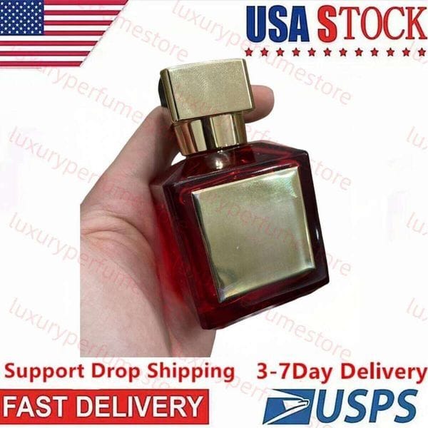 Long lasting designer fragrance for man and woman mens cologne designer inspired by Baccaratt Rougue 540 luxury perfume parfum man aftershave scent body AA