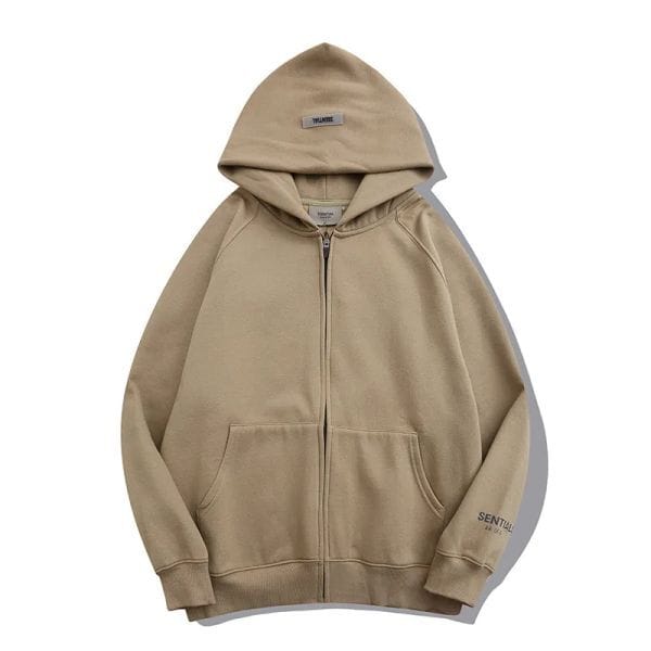 Color: Brown - Size: S - Mens Designer Tracksuit Fashion Sweatsuit Men Two Piece Colors Hiphop Trousers Male Streetwear Womens Zipper Letter Print sss