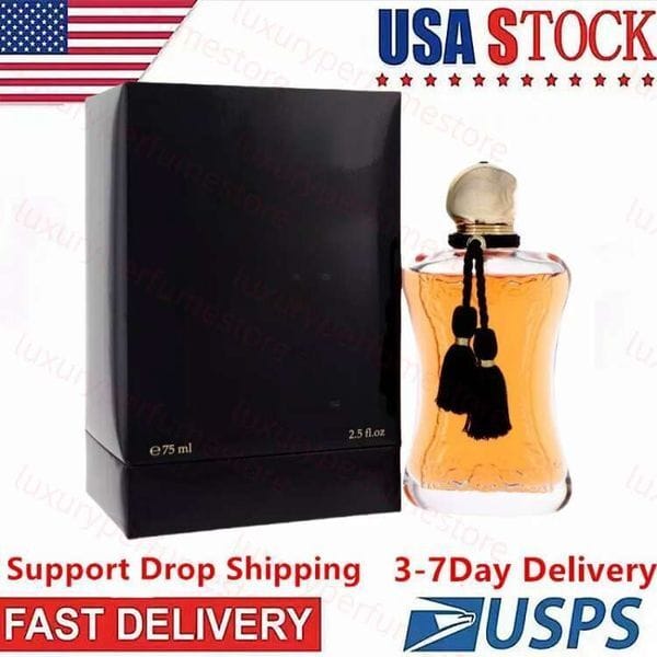 PDM Designer Perfume Delina Womens Cologne Eau De Parfum Long Lasting Floral Fragrance High Quality Perfume Spray Women Men US Stock 3-7 Days Fast Ship