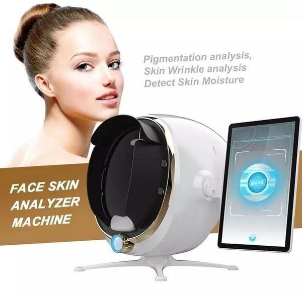 Professional High Pixels 13.5 Inch Pad 3d Facial Digital Scanner Pigment Moisture Tester Skin Analysis Machine Skin Analyzer