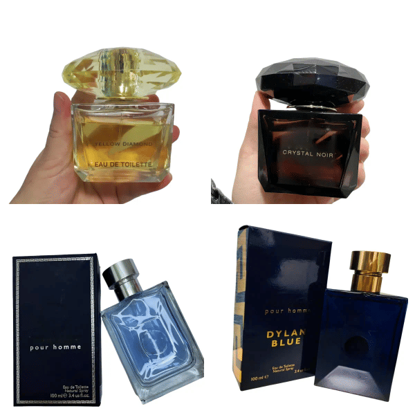 2026 God of the Sea Perfume 90ml Crystal yellow pink Diamond Woman Fragrance Long Lasting Good Smell EDP Lady Girl Parfum Cologne Spray Fast Ship
