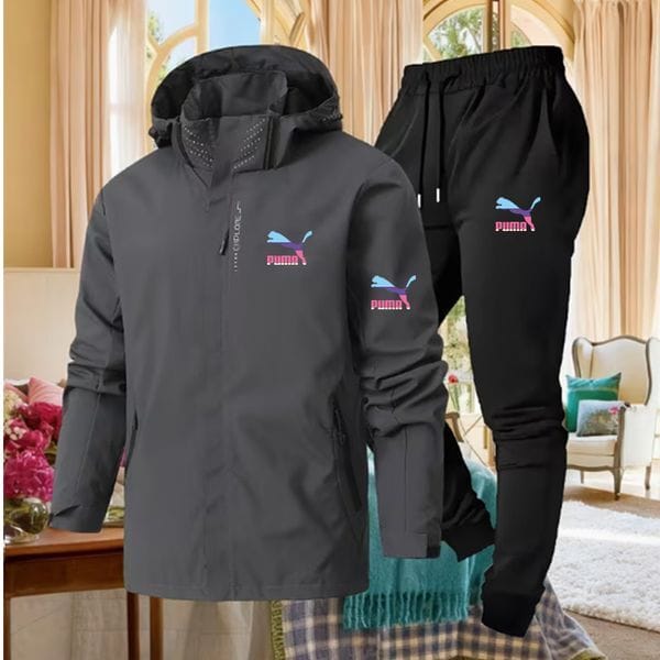 Color: Dark Grey - Size: L - Adult: yes - Designer tracksuits Print Hoodies sets mens womens suits men track Luxury brand sweat suit coats man jackets hoodies pants sweatshirts sportswear