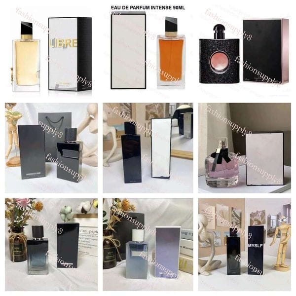 Perfume Fragrance Women Luxury for 90ml Black Opium Eau De Parfum Long Lasting Sweet Scent Womens Long Lasting Perfume Designer Cologne US Fast Delivery